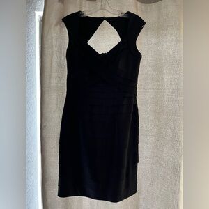 Jones Wear Black Backless Dress